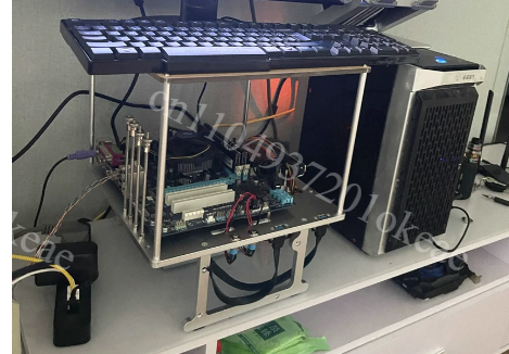 Aluminum Open Frame Test Bench Water Cooling - JXK-K2 – obudowa komputerowa z otwartą