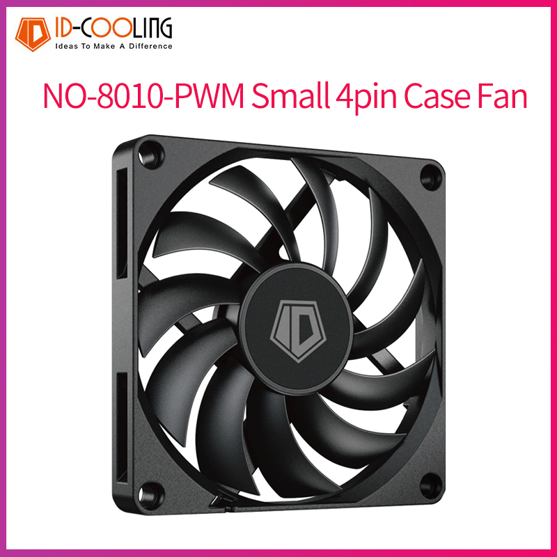 Case Fan Controller - ID-COOLING NO-8010-PWM Mały 4-pinowy wentylator obudowy