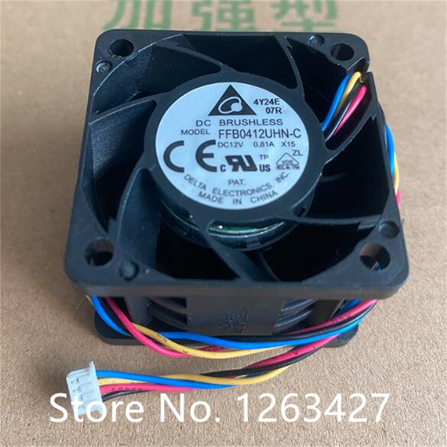 Case Fan Controller - Wentylator hurtowy: 4028 12V 0,81A FFB0412UHN-C