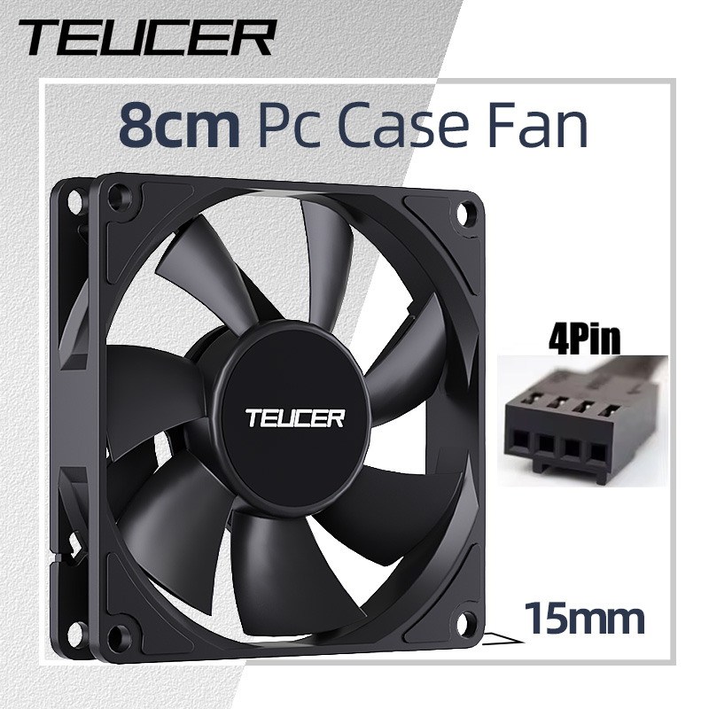 Pc Chassis - Teucer UT-8015 8CM Wentylator podwozia Slim