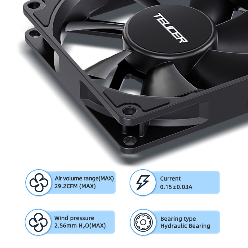 Teucer UT-8015 8CM Wentylator  – Pc Chassis recenzja i cena
